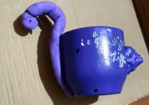 Peacock Face Shape Candle
