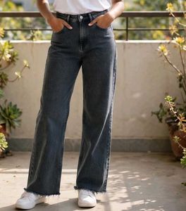 Dark Wash Wide Leg Jeans