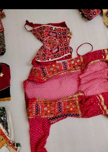Vibrant Pink Bandhani Kurta Set