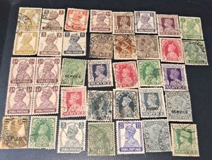 ✳️37 British-India Pre-Independence stamps