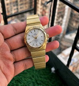 Vintage Omega Constellation Gold Watch FOR MENS
