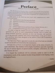 Treasure Trove Workbook (Poem)