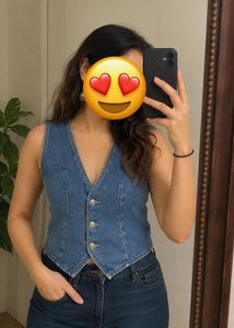 ZARA Denim Vest