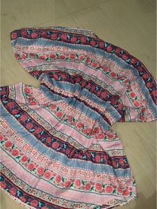 Bohemian Floral Print Maxi Dress