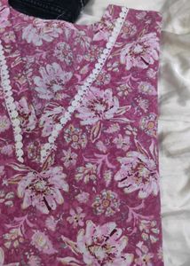 Sale! Mauve Color Jaipuri Printed Short Kurti