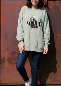 Vogue Graphic Print Sweatshirt