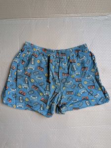 Men's Retro Cassette Print Boxers