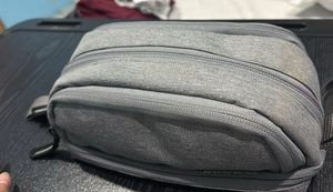 Gray Extra large stationery pouch