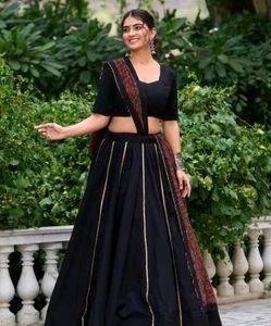 Elegant Black Lehenga Choli Set
