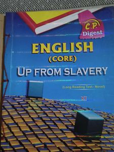 English Core - Novel : Up From Slavery - Class 11