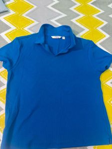 Classic Blue Polo T-Shirt