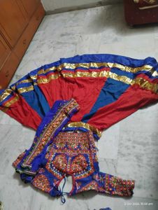 Embroidered Lehenga Choli Set with dupatta