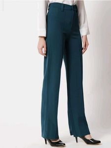 Teal Regular Fit Trouser