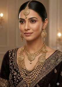 Elegant Indian Bridal Jewelry Set