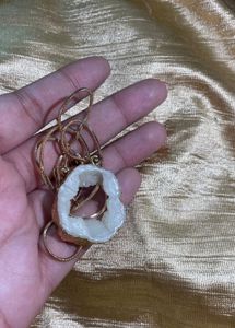 Boho Geode Slice Pendants | Anti Tarnish