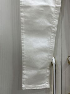 Classic White Denim Jeans