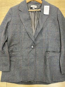 Women Plaid Blazer - Versatile &amp; Stylish