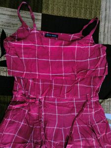 Checked Onepiece