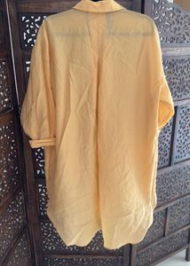 Zara New Celebes Style Shirt MIDI Dress