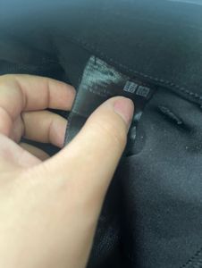 Black Straight Leg Pants