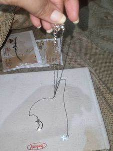Chic Moon &amp; Star Pendant Necklace