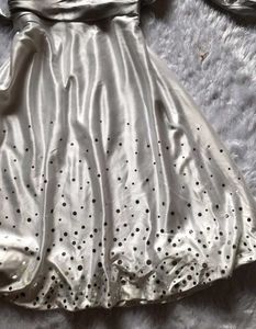 Silver Mini Party Dress