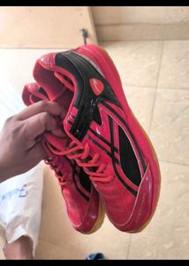 Red Sports Shoes - Badminton