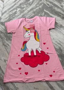 Cute Unicorn Dress for Girls