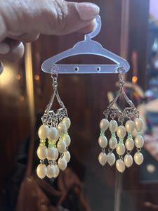 Elegant Pearl Drop Earrings