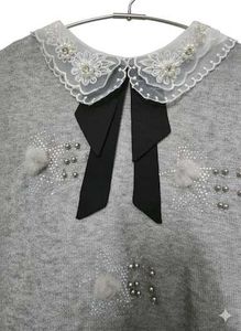 Charming Grey Sweater (New)