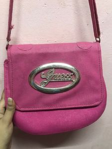 Beautiful Hot Pink Women Sling Bag