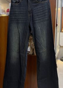 Dark Wash Wide Leg Jeans