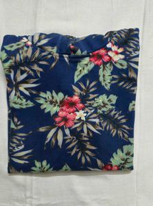 Floral Print Hoodie