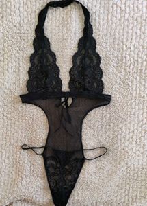 🖤 Victoria’s Secret black lace bodysuit