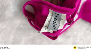 Vibrant Pink Bikini Top