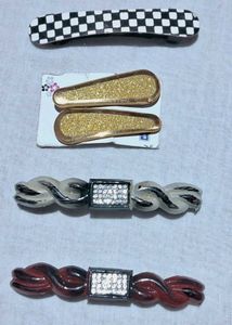 Set of 4 Hair Clips