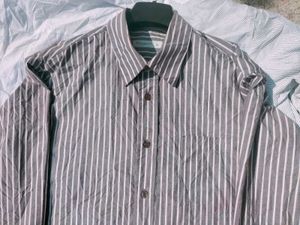 Men's Striped Casual Shirt