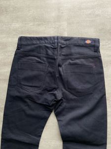 Men's Dark Blue Straight Fit Chinos