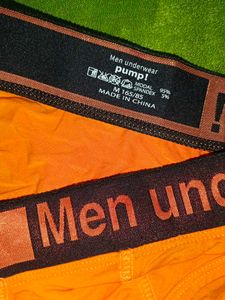 Pump Men's Orange Briefs