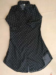 Polka Dot Tunic Top