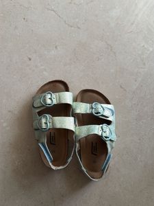 Sparkly Two-Strap Sandals