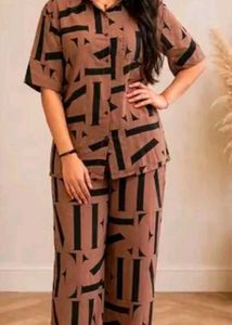Stylish Printed Co-ord Set