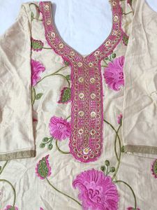 Elegant Embroidered Kurta