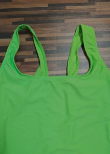 Neon Green Bodysuit/Swimsuit – Primark (Size M)