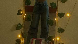 Light Wash Cargo Jeans