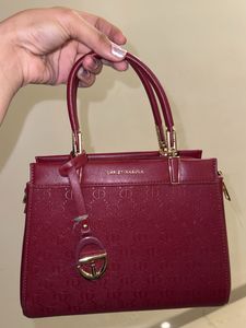 Chic Burgundy Handbag