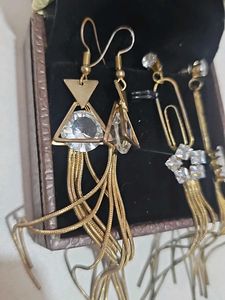 Chic Dangle Earrings Set