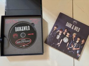 BTS DARK&amp;WILD Album - Complete Set
