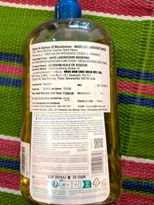 Bioderma Atoderm Cleansing Oil, anti-irritation