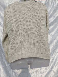 Lace Detail Knit Sweater